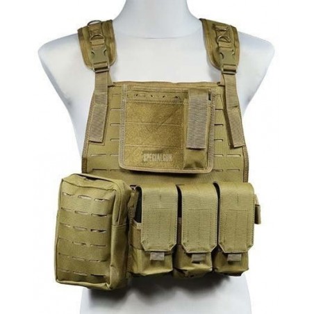 TACTICAL VEST MBSS LASER CUT DESERT