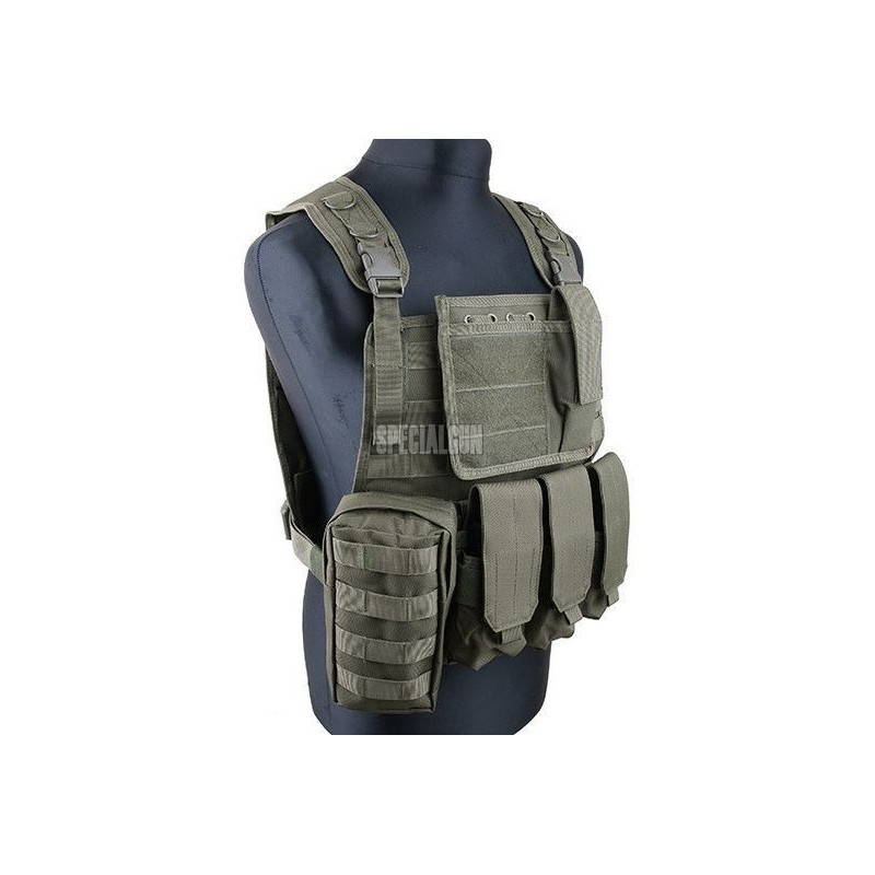 TACTICAL VEST MBSS GFC VERDE OD