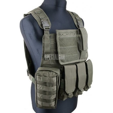TACTICAL VEST MBSS GFC VERDE OD