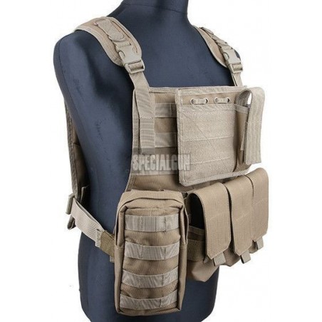 TACTICAL VEST MBSS GFC TAN