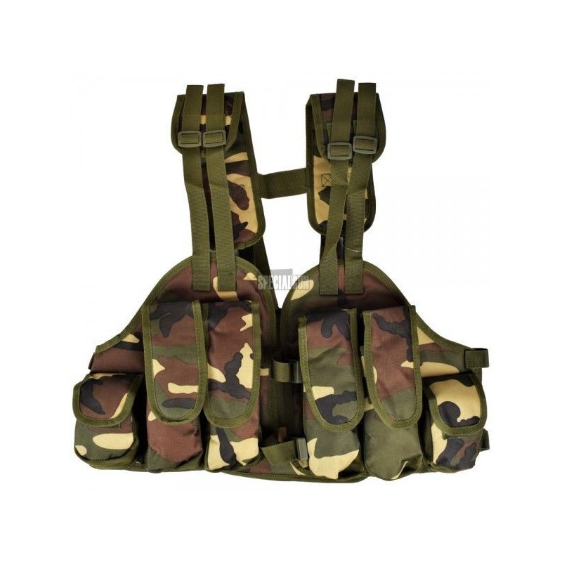 TACTICAL VEST LIGHT ROYAL WOODLAND