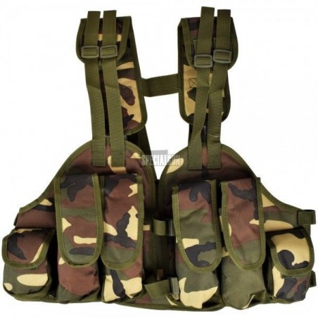 TACTICAL VEST LIGHT ROYAL WOODLAND
