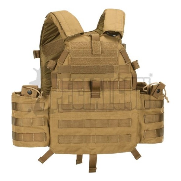 INVADER GEAR CHALECO TÁCTICO 6094A PORTAPLACAS COYOTE