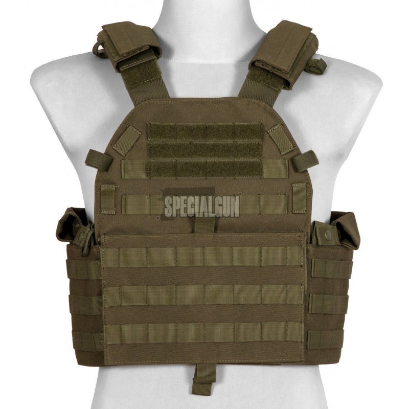 TACTICAL VEST 6094 PLATE CARRIER GFC VERDE OD TACTICAL VEST 6094 PLATE CARRIER GFC VERDE OD