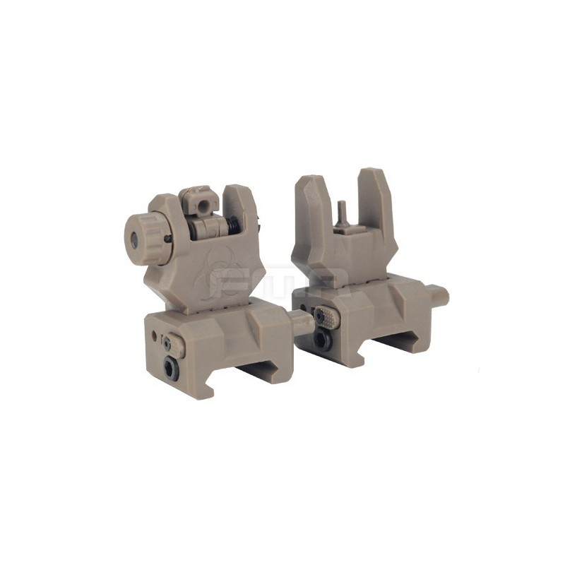 FMA BIOHAZARD MUESCAS DE PUNTERÍA RETRÁCTILES BRONCEADO FMA BIOHAZARD MUESCAS DE PUNTERÍA RETRÁCTILES BRONCEADO
