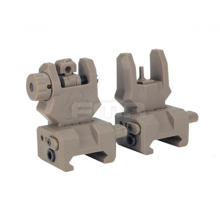 FMA BIOHAZARD MUESCAS DE PUNTERÍA RETRÁCTILES BRONCEADO