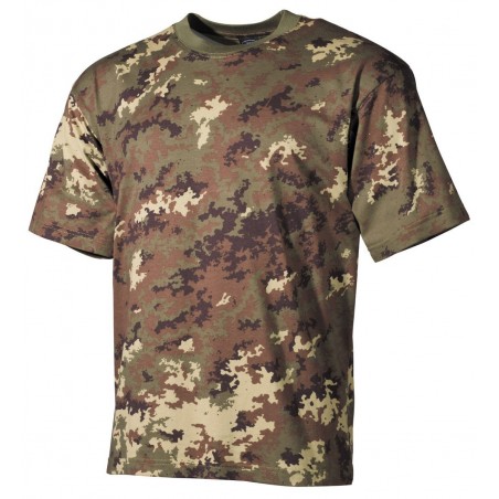 MFH CAMISETA DE CAMUFLAJE US VEGETATED