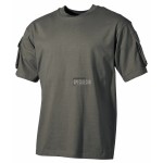 MFH CAMISETA TÁCTICA CON BOLSILLOS Y VELCRO VERDE OD MFH CAMISETA TÁCTICA CON BOLSILLOS Y VELCRO VERDE OD