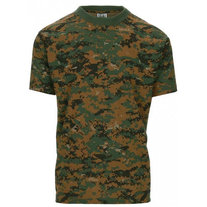 101INC CAMISETA CAMUFLAJE MARPAT
