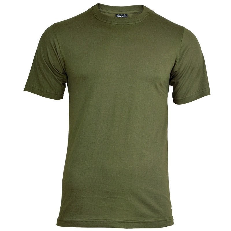 MILTEC CAMISETA MILITAR VERDE OD