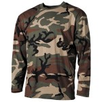 MFH CAMISETA DE MANGA LARGA WOODLAND
