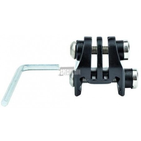 SUPPORTO GO-PRO PER SLITTA DA 20 mm WOSPORT NERO