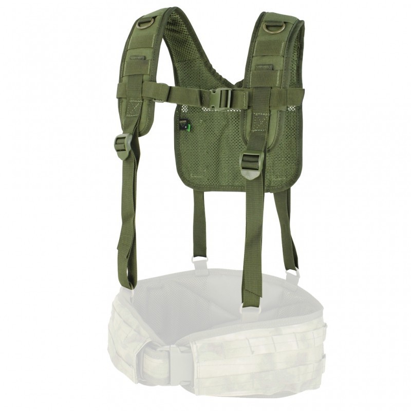 SPALLACCI MOLLE CONDOR VERDE OD SPALLACCI MOLLE CONDOR VERDE OD
