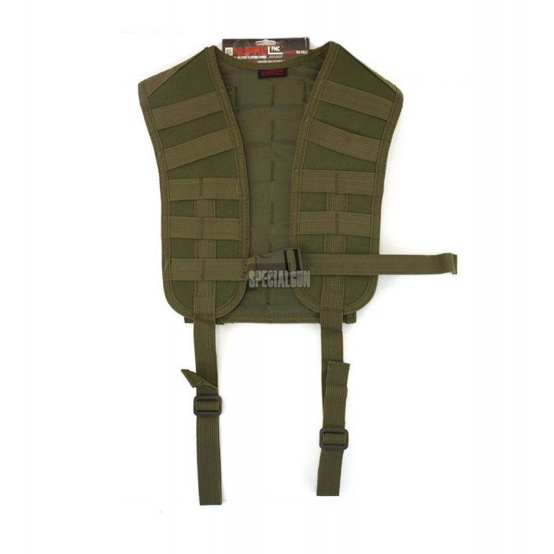 SOFT SHOULDER STRAPS NUPROL GREEN OD SOFT SHOULDER STRAPS NUPROL GREEN OD