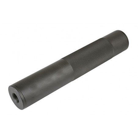 SILENZIATORE 195 x 36 DOPPIO FILETTO TRY FMA NERO