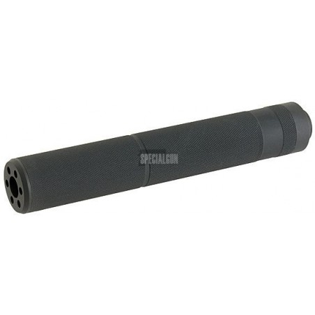 CYMA Silenciador 195 x 30 doble hilo aluminio negro