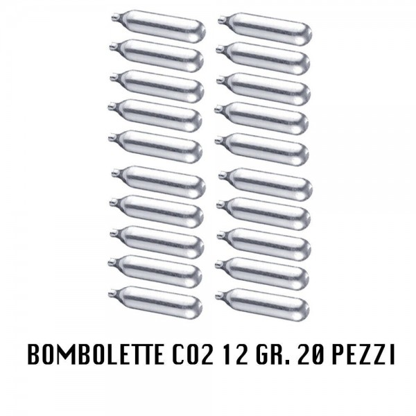 SET 20 BOTELLAS CO2 12 g UMAREX
