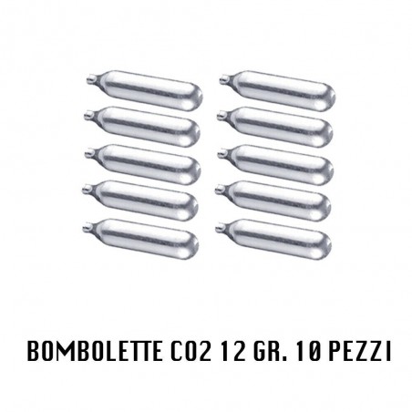 10 Bombolette CO2 12g per softair