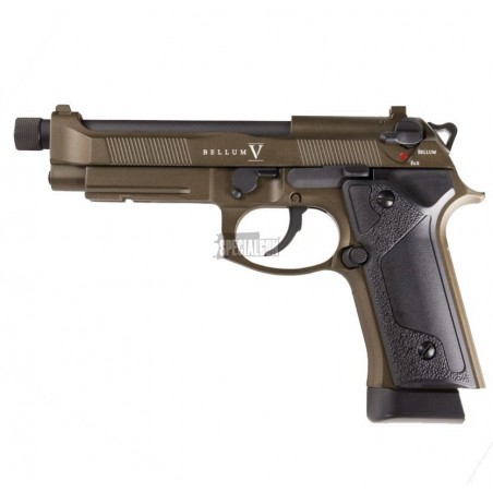 SECUTOR BELLUM CUSTOM CO2 BLOWBACK FULL METAL BRONZE