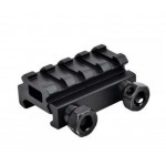 SLITTA RIALZO 1 cm. METALLO 4 SLOT JS-TACTICAL SLITTA RIALZO 1 cm. METALLO 4 SLOT JS-TACTICAL