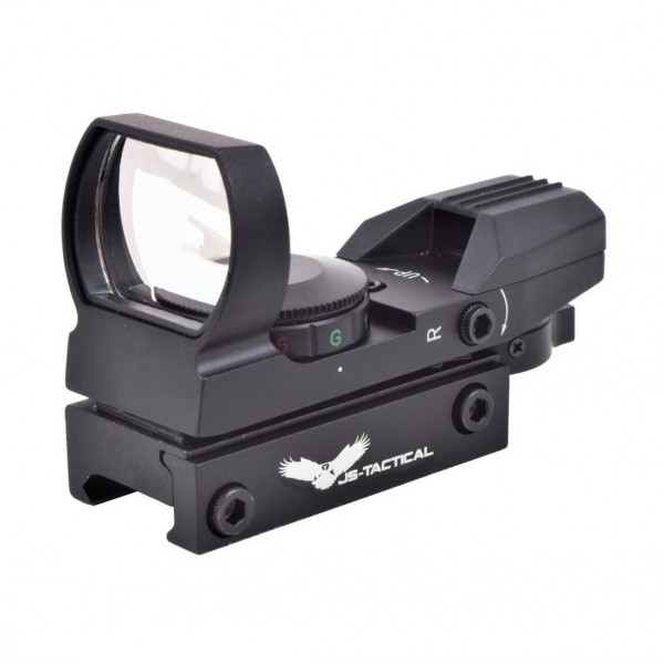 RED DOT REFLEX 15X35 RED/GREEN JS-TACTICAL BLACK