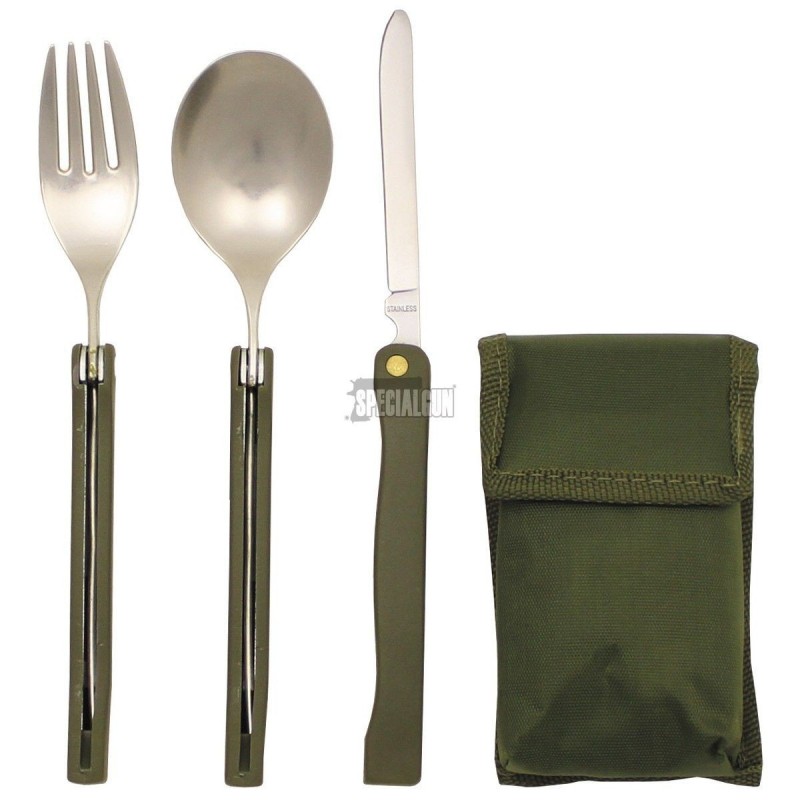 CUBIERTOS DE CAMPO CON ESTUCHE FOSCO CUBIERTOS DE CAMPO CON ESTUCHE FOSCO