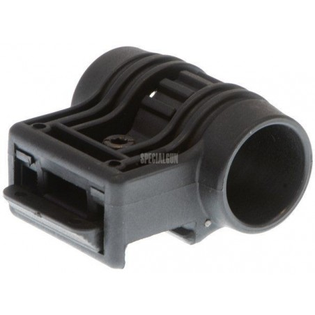 TORCH HOLDER 30 mm. QUICK RELEASE ELEMENT BLACK