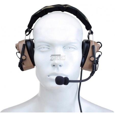 CUFFIA HEADSET COMTAC IV Z-TACTICAL TAN