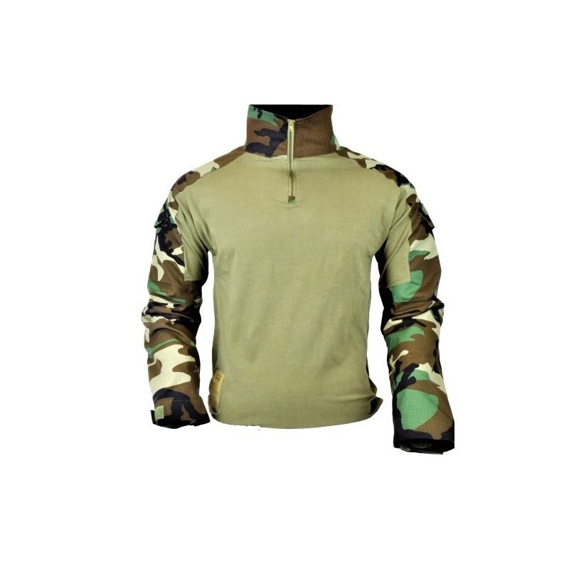 COMBAT SHIRT WOODLAND JS-WARRIOR COMBAT SHIRT WOODLAND JS-WARRIOR