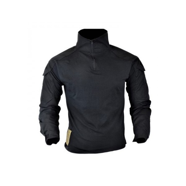 COMBAT SHIRT BLACK JS-WARRIOR