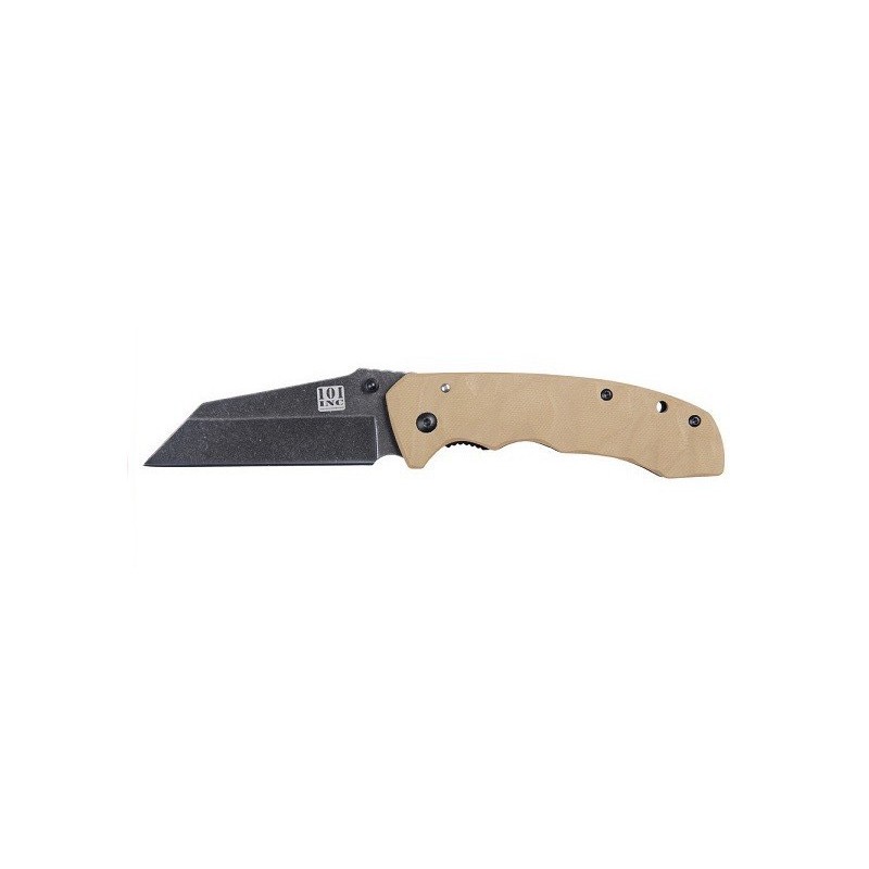 FOLDING KNIFE WITH CLIP 101INC DESERT TYPE 1 FOLDING KNIFE WITH CLIP 101INC DESERT TYPE 1