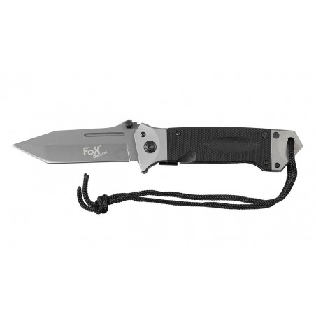 G10 TANTO FOLDING KNIFE FOX BLACK