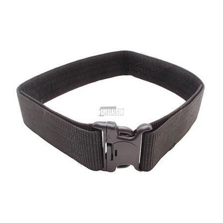 CINTURONE MILITARE SGANCIO RAPIDO VELCRO ROYAL NERO