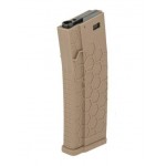 CARICATORE MID-CAP120 bb M4HEX-CUT BATTLEAXE TAN