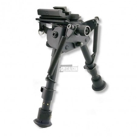 BIPIEDE HARRIS TYPE UNIVERSALE 10" IN ALLUMINIO SPECNA ARMS
