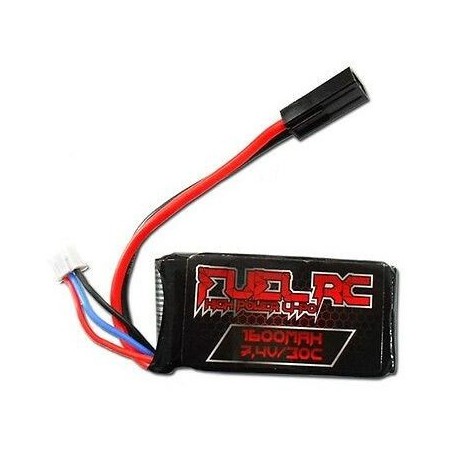 FUEL BATERIA LIPO 7.4V 1600 mAH 30C PARA AMOEBA