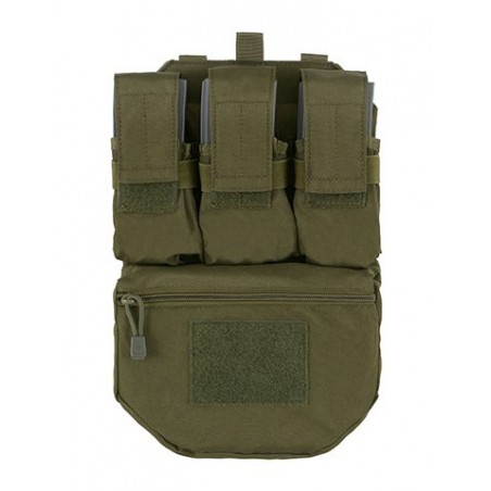 8FIELDS ASALTO PANEL TRASERO VERDE OD