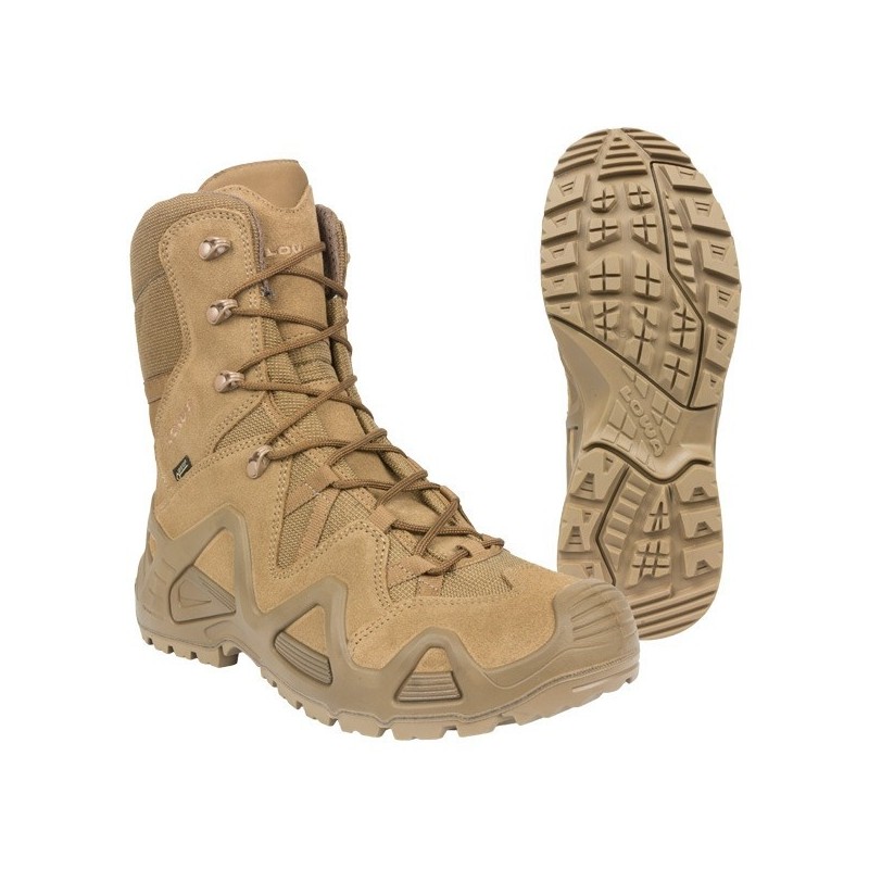 MILITARY BOOTS ZEPHYR GTX HI TF LOWA DESERT MILITARY BOOTS ZEPHYR GTX HI TF LOWA DESERT