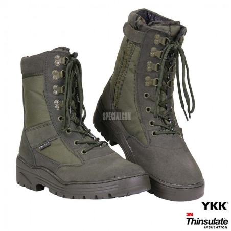 FOSTEX FRANCOTIRADOR MILITAR ANFIBIO CREMALLERA YKK VERDE