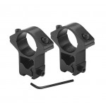 ANILLAS DE ÓPTICA DE 30 MM DE ALTURA PARA CORREDERA DE RIFLE DE 11 MM (2 UDS.)