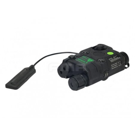 FMA AN/PEQ 15 VERSIÓN DE ACTUALIZACIÓN LÁSER LED VERDE NEGRO