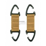 2 uds. GANCHO DOBLE DE PLÁSTICO MOSCHET DURA 101 INC TAN 2 uds. GANCHO DOBLE DE PLÁSTICO MOSCHET DURA 101 INC TAN