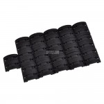SET COPRI RIS SLITTE STANDARD 20 mm. MP NERO SET COPRI RIS SLITTE STANDARD 20 mm. MP NERO