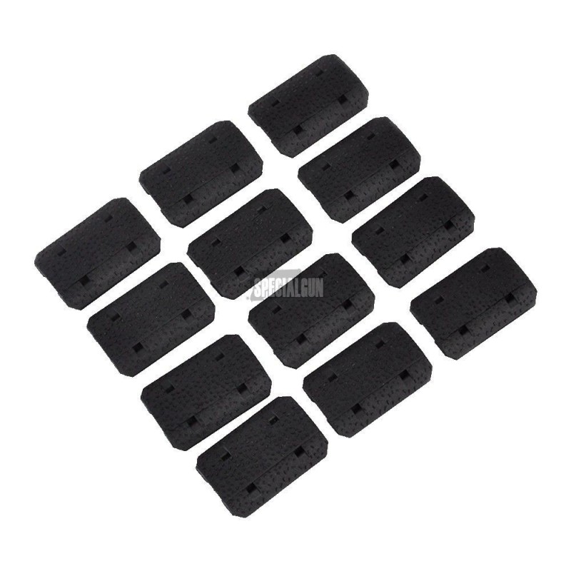 MP JUEGO DE CUBIERTAS RIS PARA MLOK TIPO 2 NEGRO
