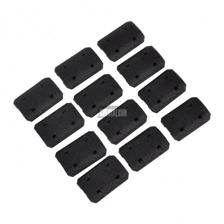 MP JUEGO DE CUBIERTAS RIS PARA MLOK TIPO 2 NEGRO
