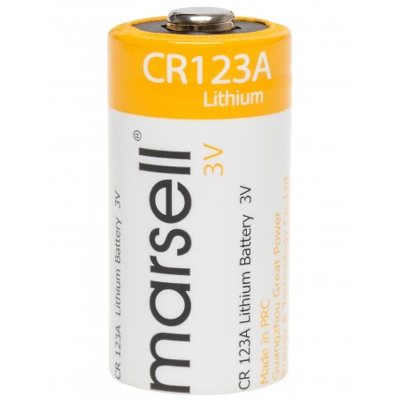 BATTERIA LITIO CR123A PER AN/PEQ E TORCE NUPROL/MARSELL