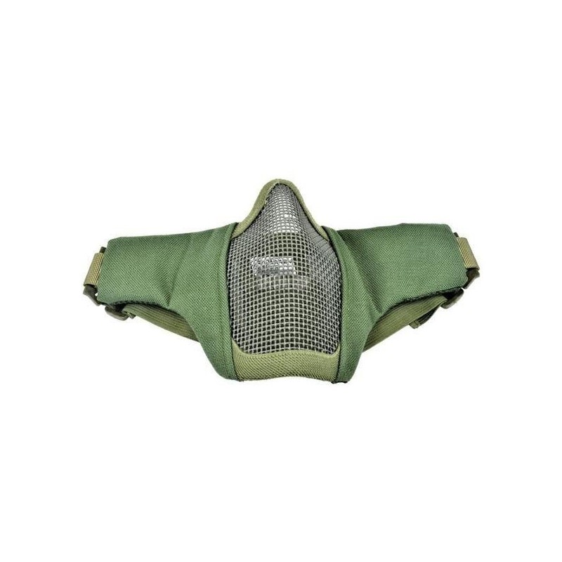 WOSPORT MÁSCARA DE MALLA METÁLICA Y TEXTIL VERDE WOSPORT MÁSCARA DE MALLA METÁLICA Y TEXTIL VERDE