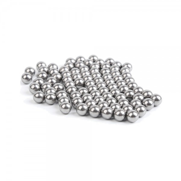 BIGLIE ACCIAIO 8 mm PER FIONDA  100 pz