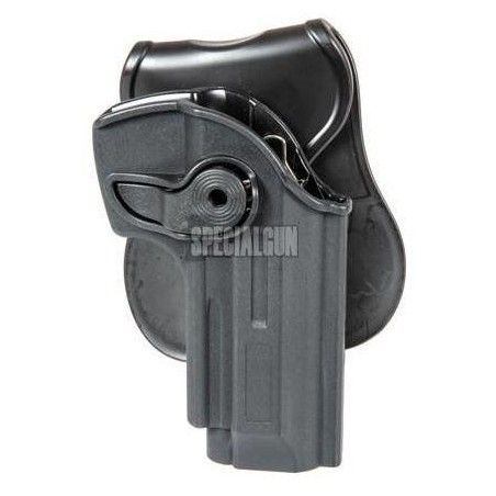 FUNDA DE POLIMERO PARA BERETTA 92 FS PT99 DERECHA ULTIMATE NEGRA
