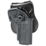 FONDINA IN POLIMERO PER BERETTA 92 FS PT99 DESTRA ULTIMATE NERA FONDINA IN POLIMERO PER BERETTA 92 FS PT99 DESTRA ULTIMATE NERA